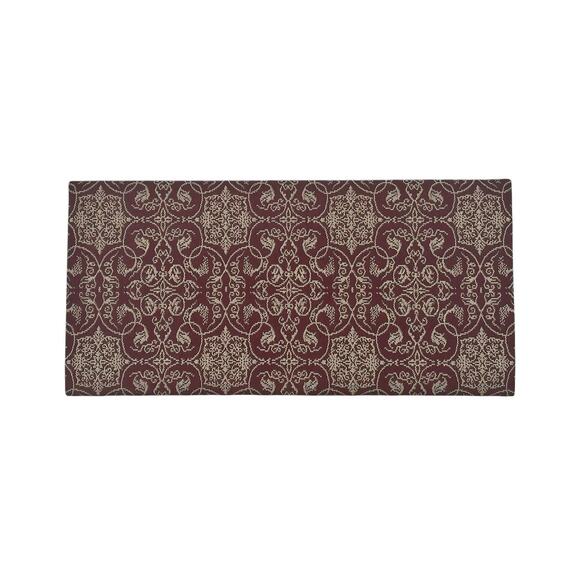 1990s Tatsumura Institute of Textile Art Brocade Grape-Vine Checkbook Wallet - Picture 1 of 6